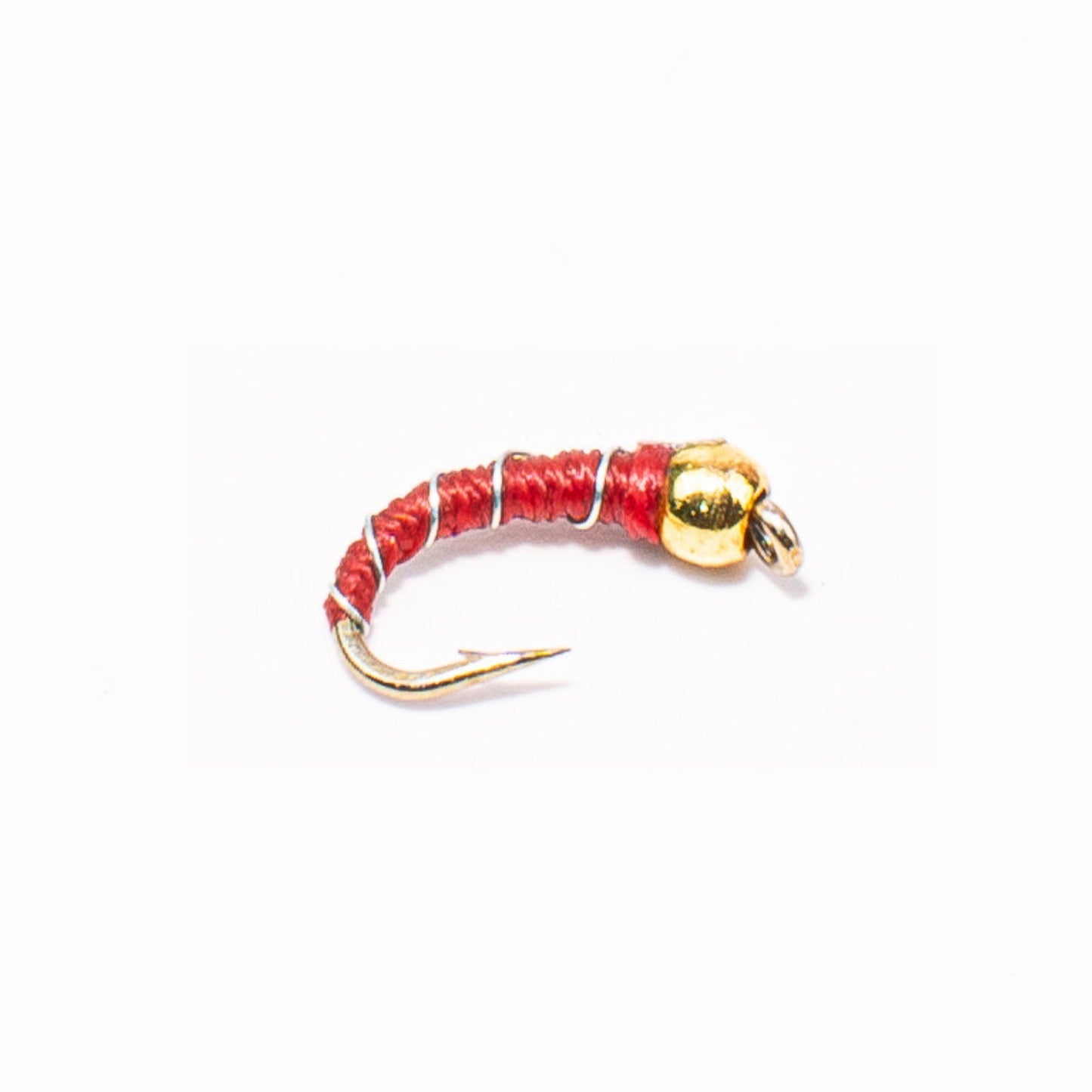 Zebra Midge Nymph (Red) – Minimalist Midge Larva for Trout