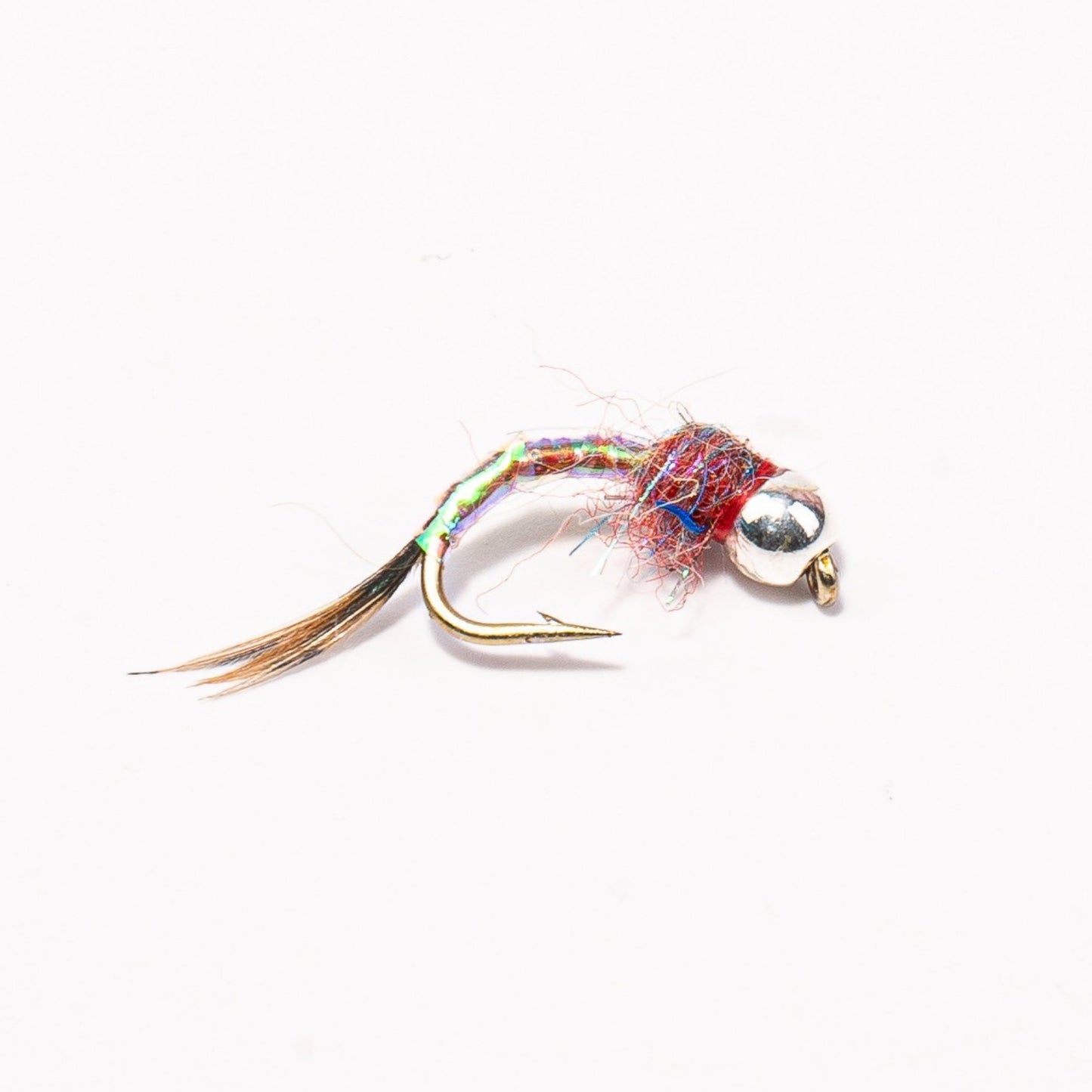 Rainbow Warrior Nymph – Flashy Attractor Pattern for Trout