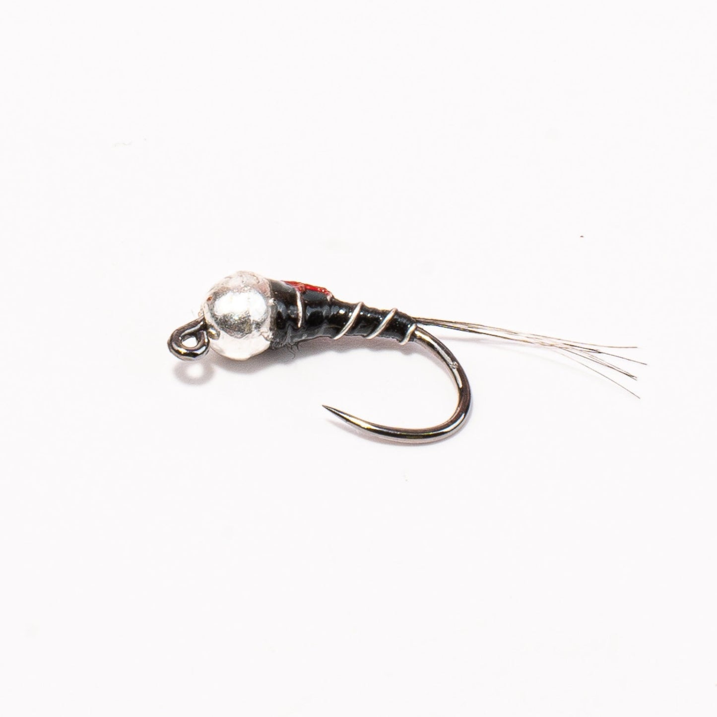 Red and Black Perdigon Nymph