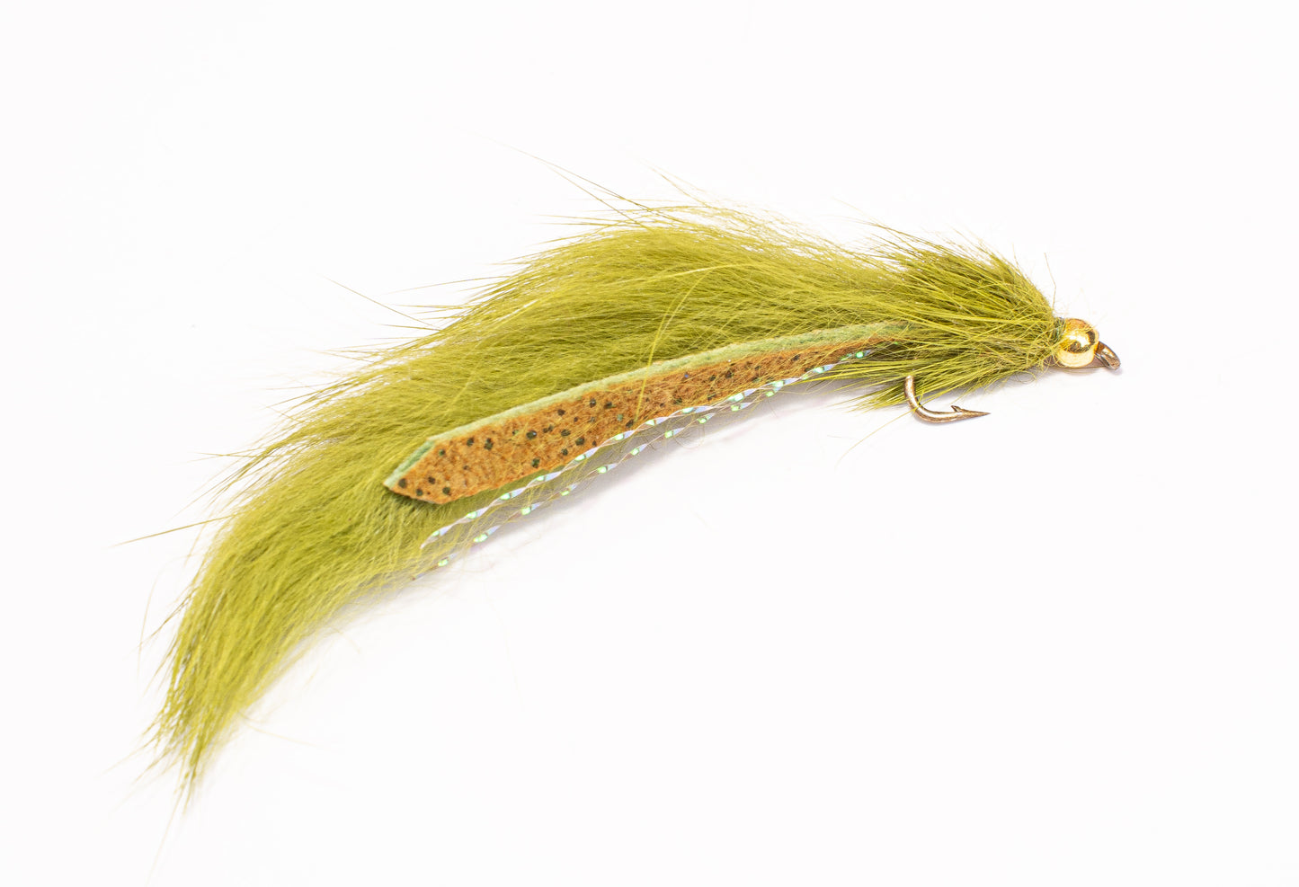 12-Pack Pine Squirrel Leech Flies for Trout & Bass