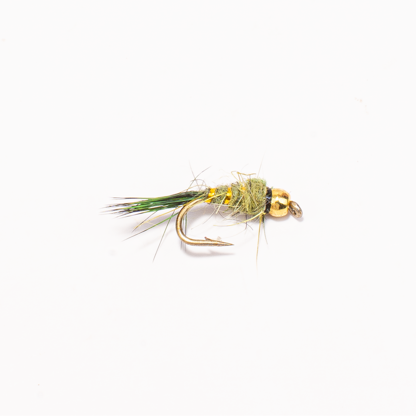 Bead Head Olive Hare’s Ear Nymph