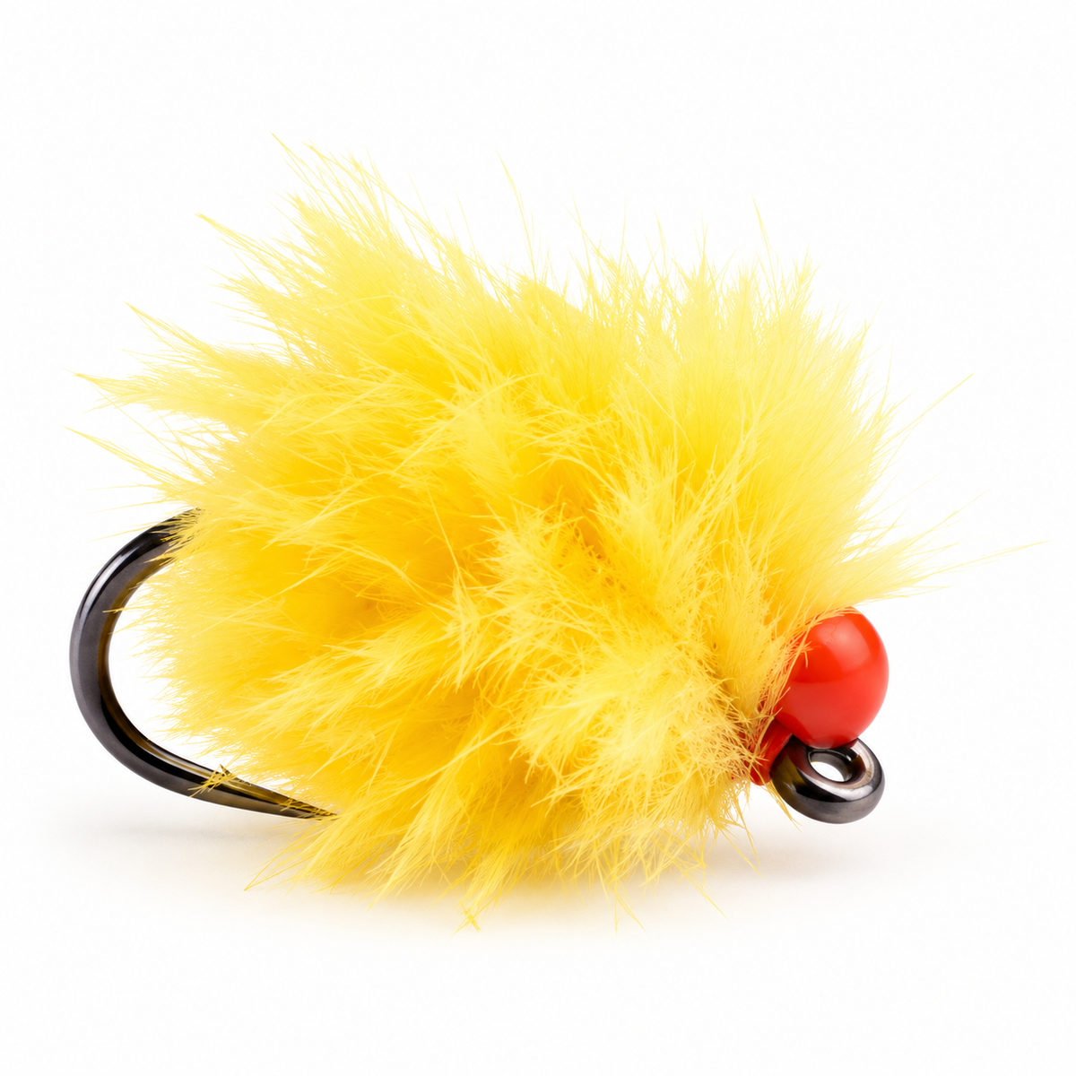 Tungsten Eggstasy Egg — Orange, single fishing fly