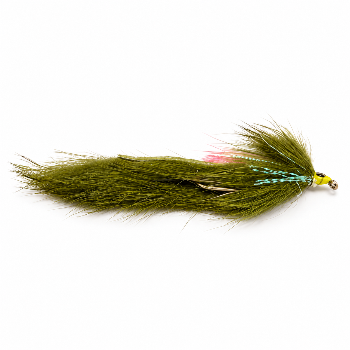 Zonker — Olive, single fishing fly