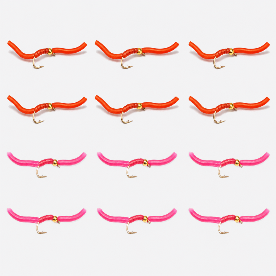 12-Pack Squirmy Worm