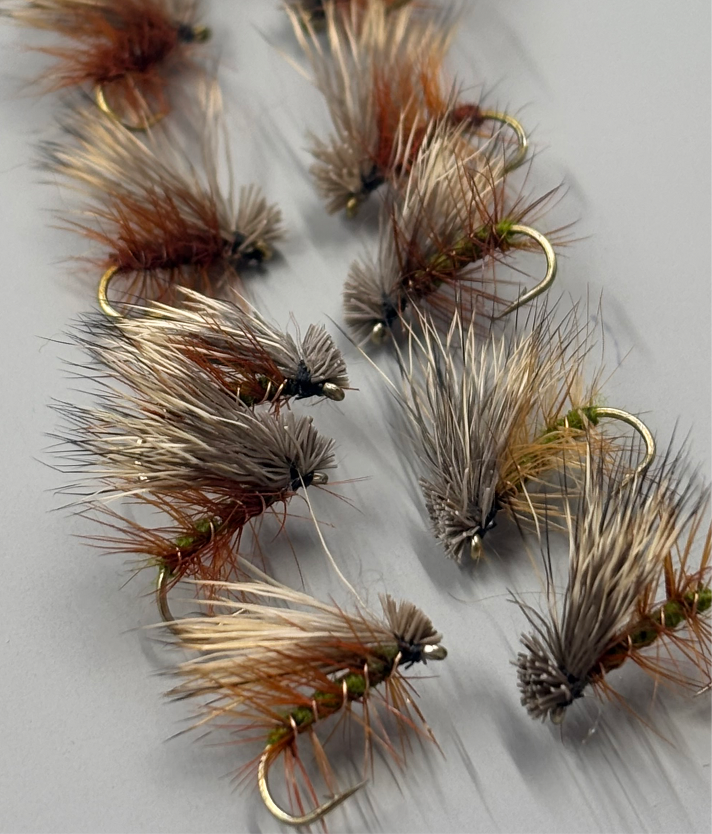 12 Pack Elk Hair Caddis