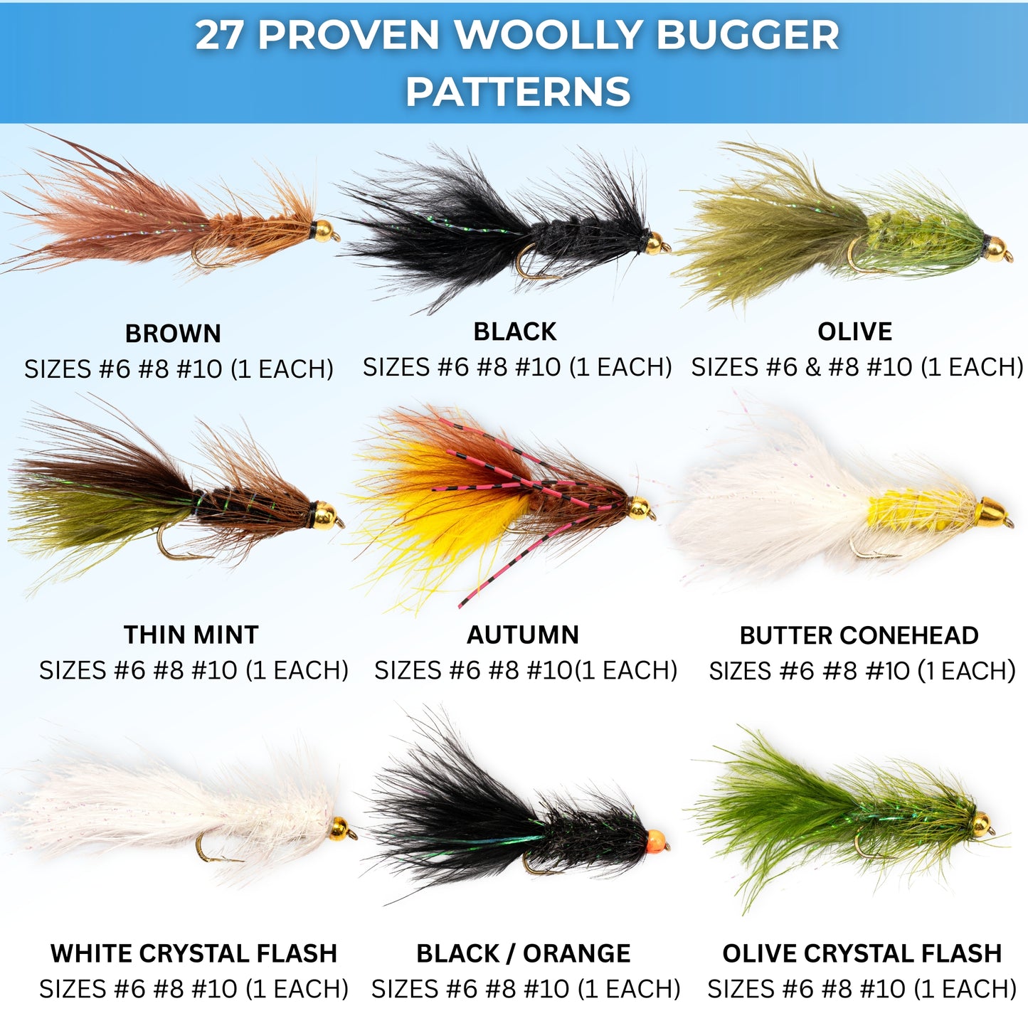 Woolly Bugger Assortment