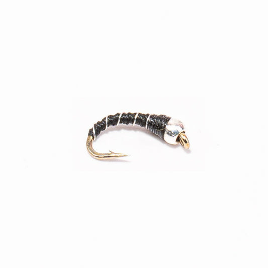 Silver/Black Zebra Midge