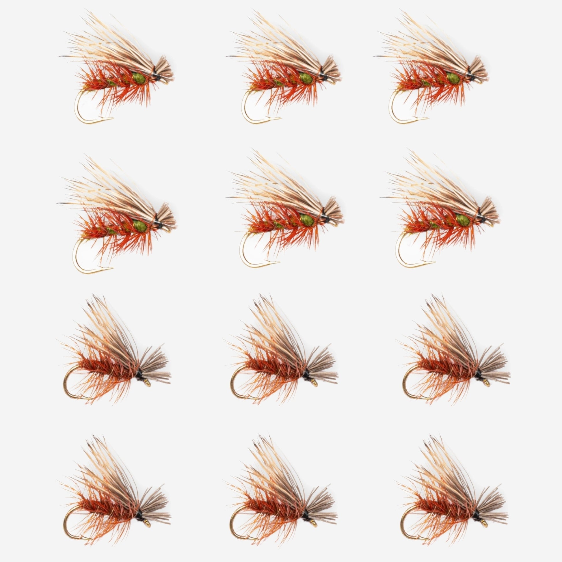 12-Pack Elk Hair Caddis
