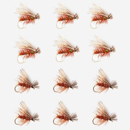 12-Pack Elk Hair Caddis