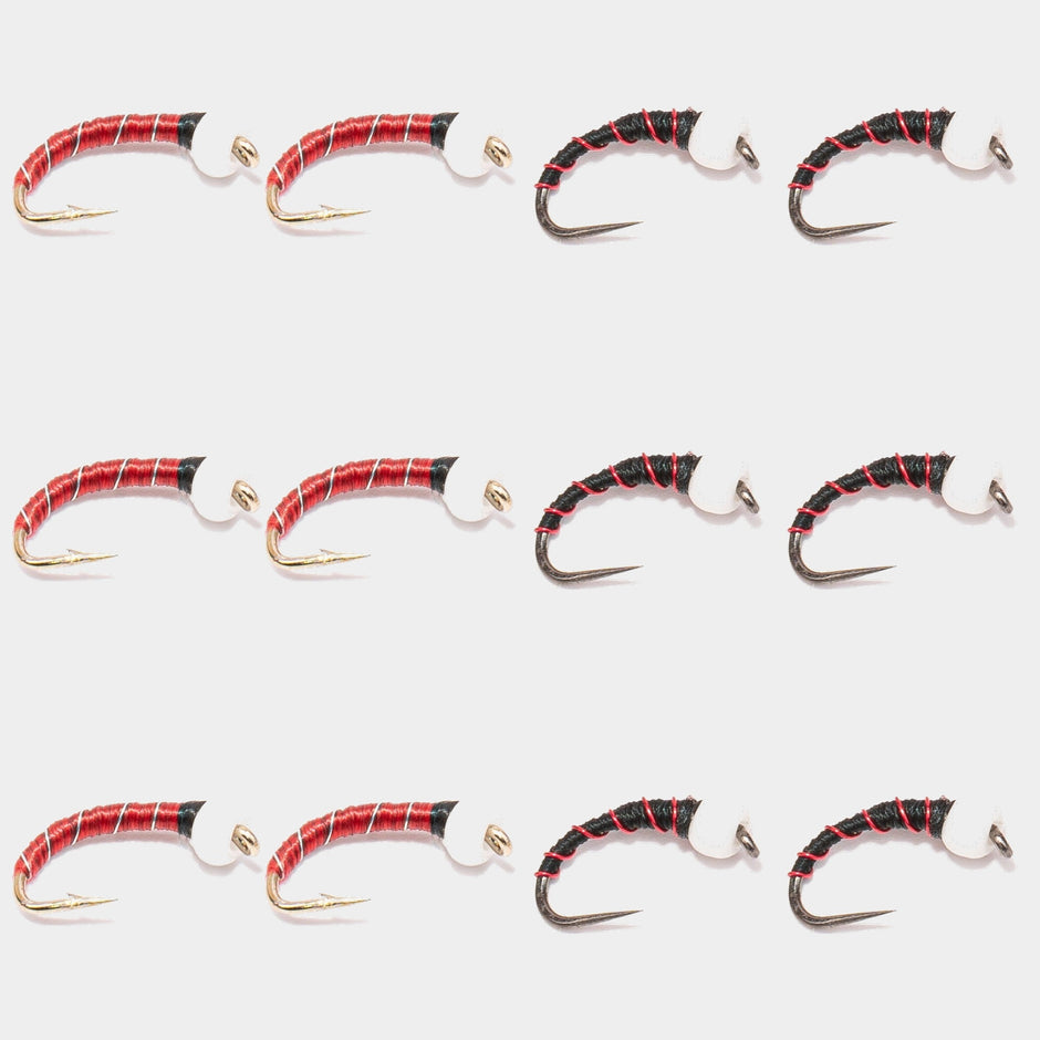12-Pack Chironomid Assortment