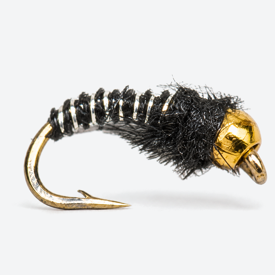 Brassie single fly on a pale studio background