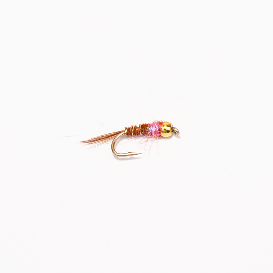 Frenchie Nymph – Hot Spot Pheasant Tail Variant
