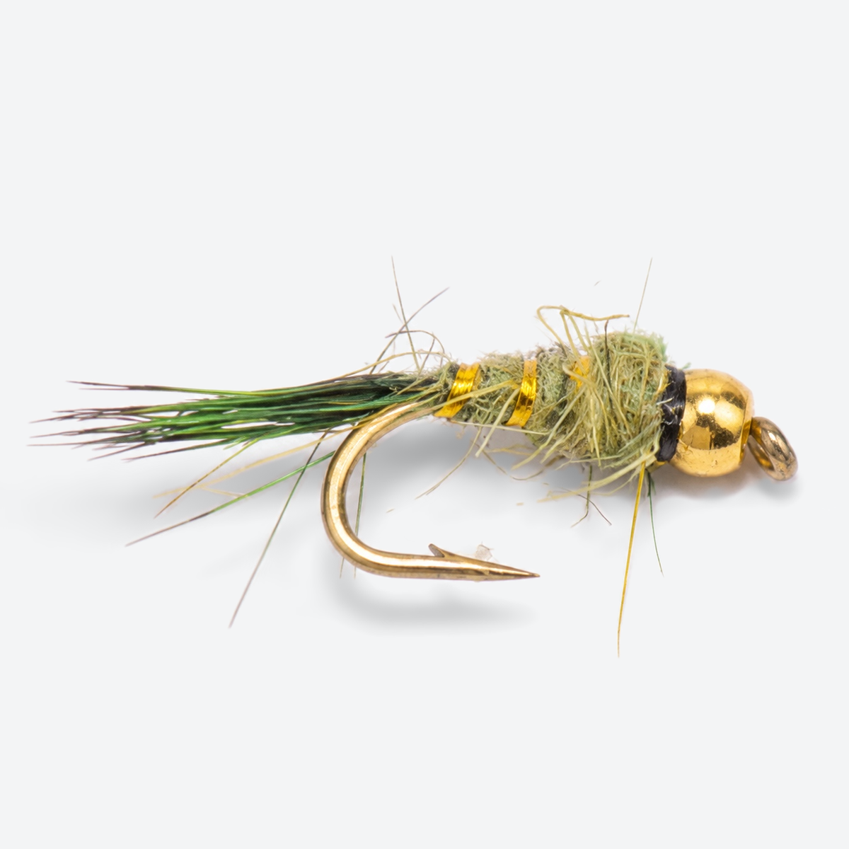 Olive Hare's Ear - Bead Head